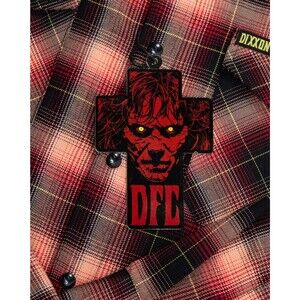 DIXXON Flannel Sz L Pazuzu Horror Series Exorcist Tribute Brand New Sealed Bag